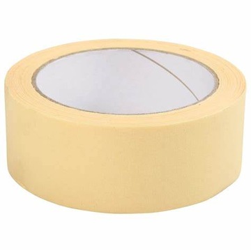 TAŚMA MALARSKA MASKUJĄCA ŻÓŁTA REMONTOWA 48 MM x 25 M BUDOWLANA