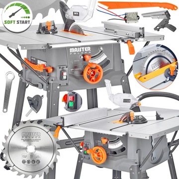 PIŁA STOŁOWA 3400W krajzega przecinarka drewna tarczowa SOFT Start 4-Blaty