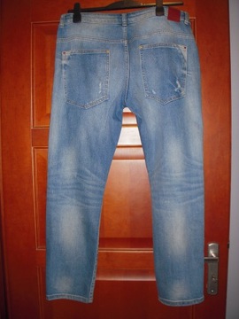 ZARA BASIC JEANSY BOYFRIEND ROZ. 42