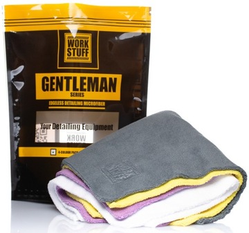 Набор из микрофибры WORK STUFF Gentleman, 4 цвета, 40х40см, без отделки