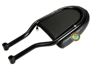 Пассажирская спинка Sissy bar + багажник черный для Harley XG 500 / 750 Street