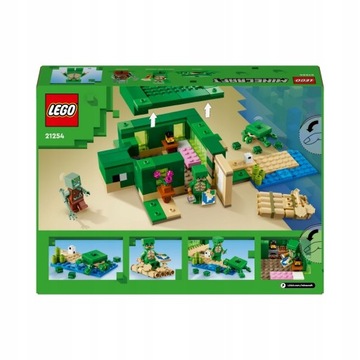 LEGO TURTLE BEACH HOUSE WARRIOR В КОЖЕ ЧЕРЕПАХИ DROWN + 3 ДЕТЕНКА ЧЕРЕПАХИ