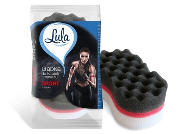 LULA GĄBKA DO KĄPIELI I MASAŻU SPORT