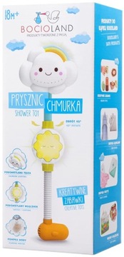 Светящийся облачный душ ИГРУШКА ДЛЯ ВАННЫ С ПОДСВЕТКОЙ BOCIOLAND