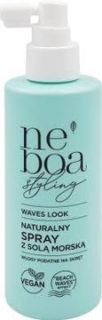 NEBOA SPRAY Z SOLĄ MORSKĄ WYDOBYWA NATURALNY SKRĘT WAVES LOOK