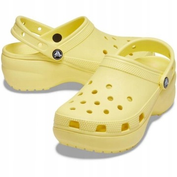 crocs damskie chodaki na platformie classic lekkie buty sportowe 36-37 w6