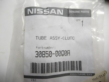 ТРУБКА СЦЕПЛЕНИЯ NISSAN QASHQAI J10E 30850-00Q0A