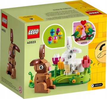LEGO 40523 2 пасхальных кролика ПАСХАЛЬНОЕ веселье