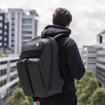 РЮКЗАК DELL ALIENWARE 17 ДЮЙМОВ HORIZON UTILITY AW523P GAMING GALAXY RFID-сейф