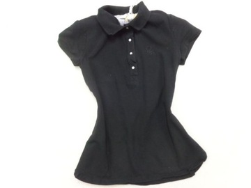 38 BENETTON CZARNA KOSZULKA POLO BLACK F396