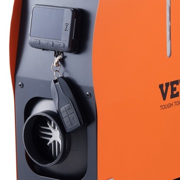 Обогреватель стояночного отопления VEVOR 12V8KW с пультом дистанционного управления и ЖК-дисплеем