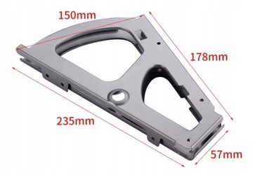 Zawias meblowy JY11258-01 1 x 1 mm