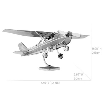 Металлический 3D-пазл CESSNA 172