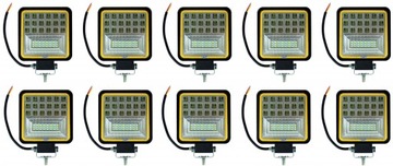 LAMPA ROBOCZA 42 LED LEDOWA 126W 12-24V MEGA MOC