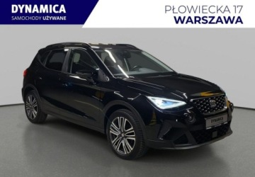 Seat Arona Crossover Facelifting 1.0 TSI 110KM 2022 Seat Arona Style 1.0TSI 110KM DSG 2022r., Salon PL, I wl., FULL LED, VAT 23