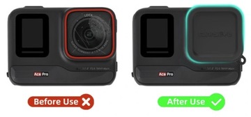 Крышка крышки резиновая крышка объектива камеры для Insta360 / Ace / Ace Pro