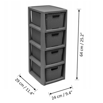 Вертикальная полка для ванной комнаты WARDROBE CABINET CHEST