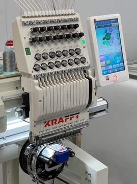 KRAFT KF-CT1501H ВЫШИВАЛЬНАЯ МАШИНА 1 ГОЛОВКА 15 ЦВЕТОВ.