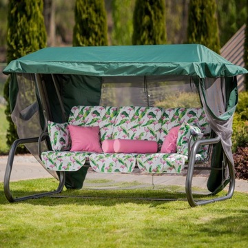461840 HUŚTAWKA OGRODOWA VENEZIA LUX FLAMINGI RÓŻ