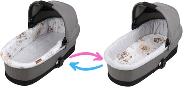 ВСТАВКА ДЛЯ ГОНДОЛЬНОЙ КОЛЯСКИ + НАБОР BABYMAM