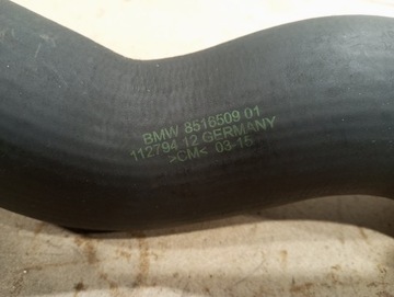 BMW F06 F07 F10 F11 N57 530D 535D 640D TRUBKA INTERCOOLER 8516509