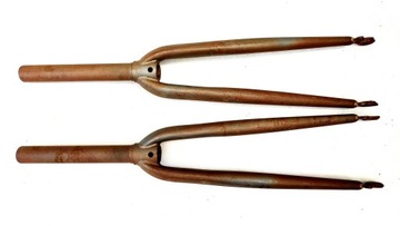 НОВАЯ вилка для прямой дороги, ФИКСИРОВАННЫЕ колеса, 28 дюймов, Raw 1/8