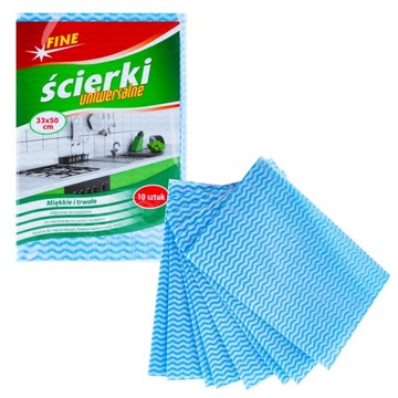 Ścierka Uniwersalna Ściereczka Mocna 10 Szt. FINE