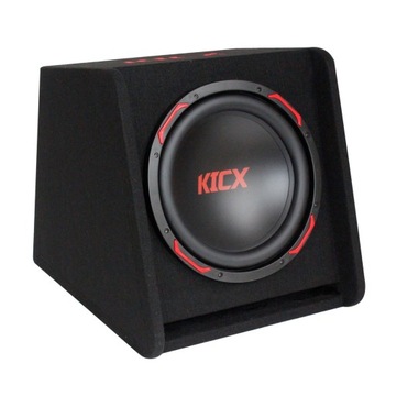 Kicx GT305BPA Активный сабвуфер 400 Вт RMS + БЕСПЛАТНЫЕ СОЕДИНИТЕЛЬНЫЕ КАБЕЛИ