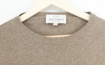 Sweter z dodatkiem kaszmiru Very Simple 38