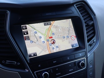 Hyundai Santa Fe III SUV Facelifting 2.0 CRDi 185KM 2017 Hyundai Santa Fe 2.0 CRDi, Salon Polska, zdjęcie 11