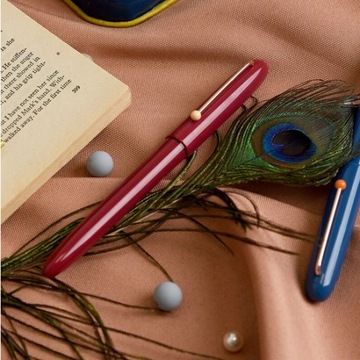 Новая перьевая ручка KACO RETRO Schmidt - Синяя