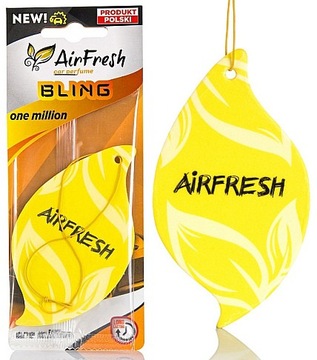 ZAPACH SAMOCHODOWY ODŚWIEŻACZ AIRFRESH ONE MILION