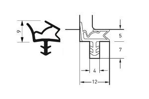 Wikęd Door Seal для порога двери