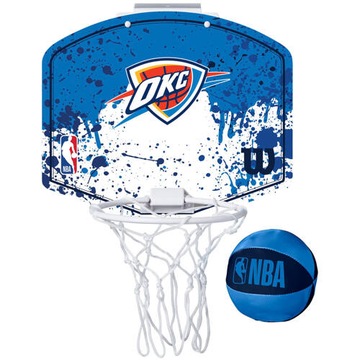 Мини-баскетбольный щит Wilson NBA Mini Hoop OKC Thunder WTBA1302OKC