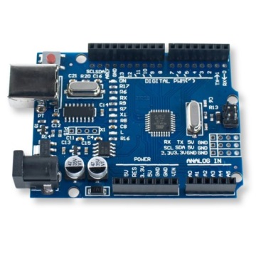 Модуль Atmel ATmega328 CH340, совместимый с Arduino UNO R3 + USB-кабель + контакты