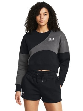 BLUZA DAMSKA UNDER ARMOUR DRESOWA KRÓTKA SPORT BAWEŁNA 1382721-001