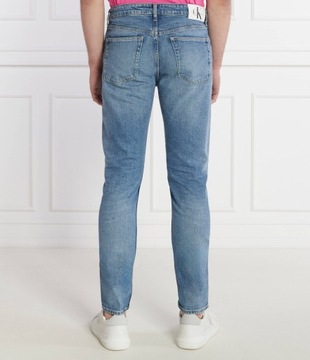 Calvin Klein Jeans spodnie J30J323849 1AA niebieski 30/32