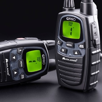 Комплект раций Midland G7 PRO. 2 шт. ПМР РАДИО