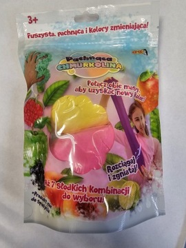 CHMURKOLINA PACHNĄCA MANGO RÓŻOWO ŻÓŁTE SLIME MASA SENSORYCZNA EPEE