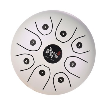 5.5 Inch Mini 8-Tone Steel Tongue Drum C Key