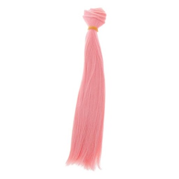 de-25x100cm Straight Hair Wig Hairpiece for 1/3 1/4 BJD LUTS Pattern 11