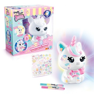 Світні Dekorożce Єдиноріг DIY в стилі Kawaii для декору світиться EPEE