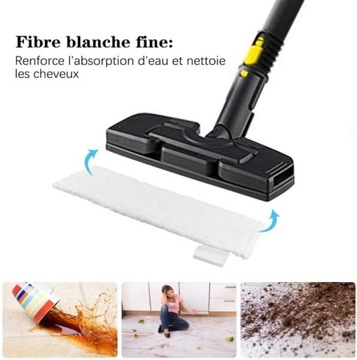 5x WKŁAD NAKŁADKA ŚCIERKA DO MOPA KARCHER SC1 SC2 SC3 SC4 SC5 SI4 EasyFix