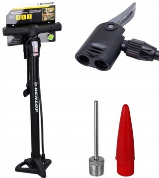 POMPKA PODŁOGOWA ROWEROWA SAMOCHODOWA DUNLOP JAKOŚĆ