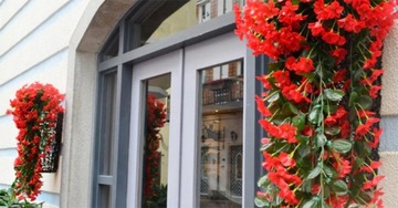 цветочная гирлянда, подвесные искусственные цветы