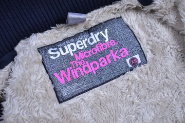 SUPERDRY Microfibre Windparka Damska Kurtka / XS
