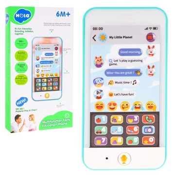 INTERAKTYWNY SMARTFON telefon DLA DZIECI pytania i odpowiedzi