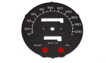 Honda VT 1100C Shadow 1987-94 Tarcza Zegara CZARNA
