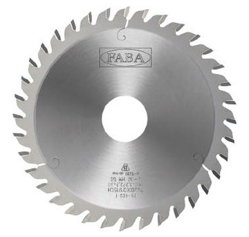FABA PIŁA HM DO ROWKÓW/FREZ PIŁKOWY 125x30x12Z/6mm