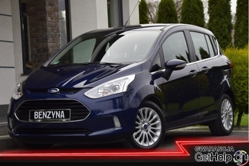 Ford B-MAX 1.0 EcoBoost 100KM 2013 TITANIUM, Nowy Rozrząd,Klimatronic, Tempomat, Alufelgi+Nowe Opony,GWARANCJA